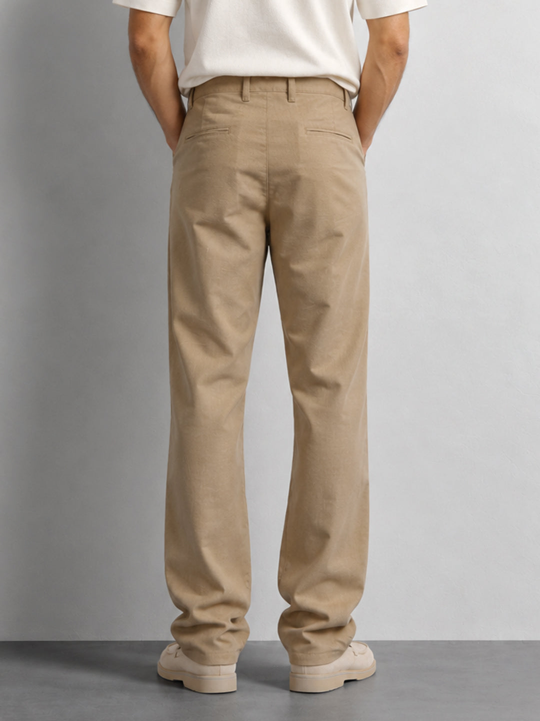 Beige Lightweight Trousers