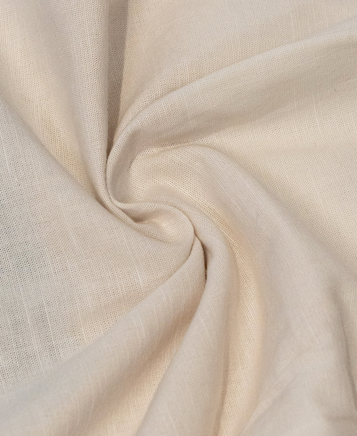 Off White Panelled Kurta Shirt 100% Cotton