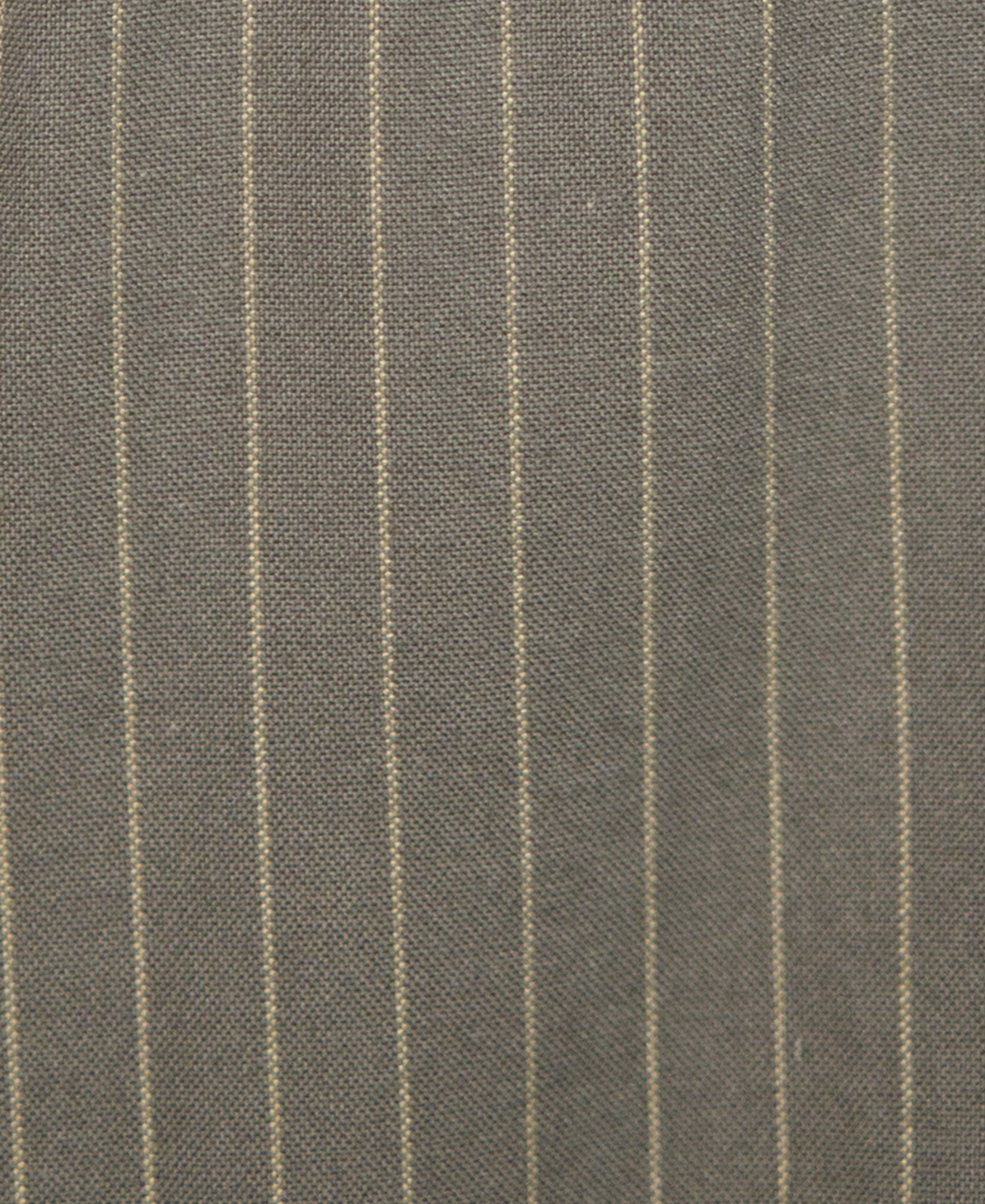 Grey Embroidered Stripe Shirt