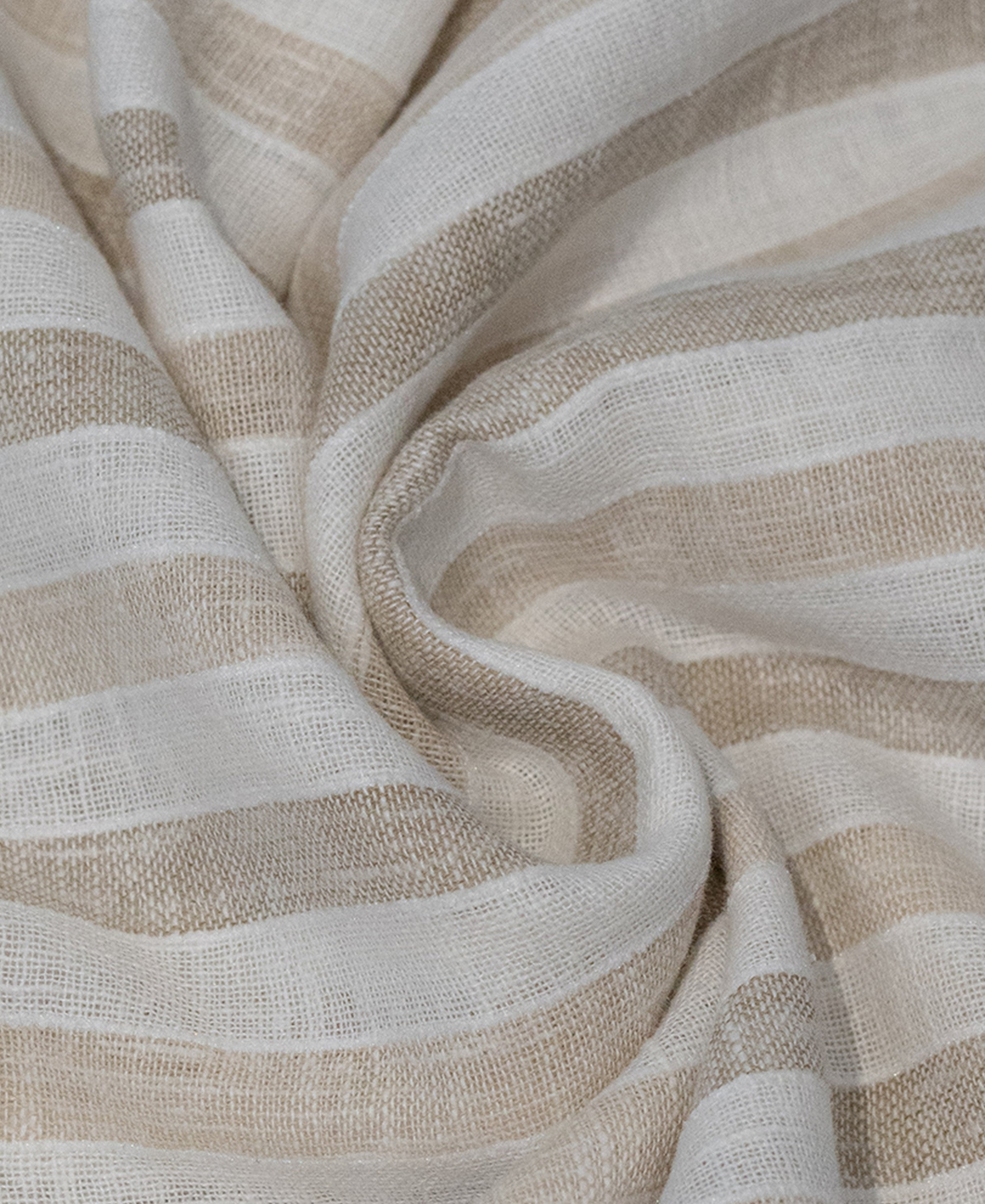 Beige Lightweight Stripe Shirt