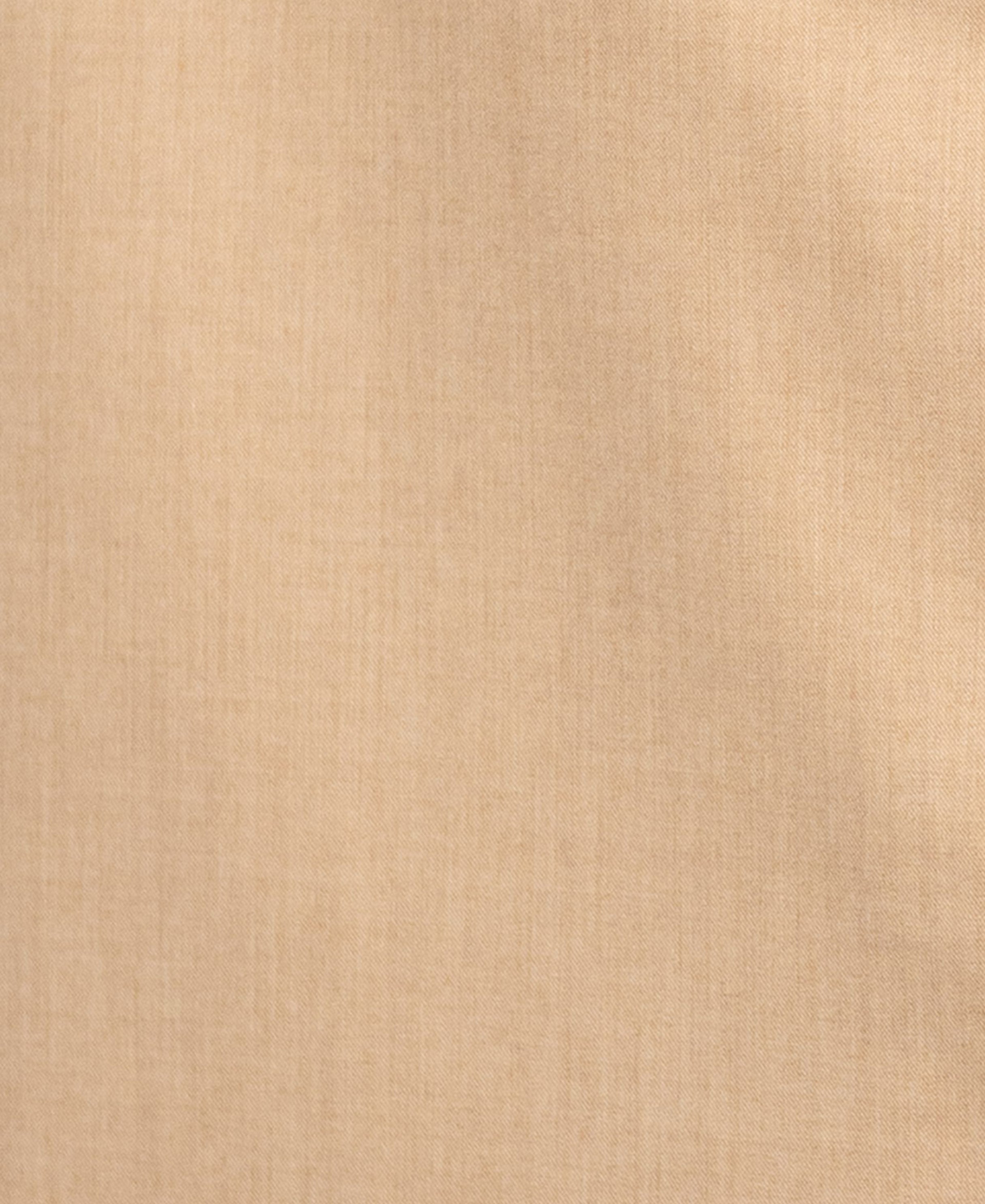 Beige Melange Embroidered Shirt 100% Cotton