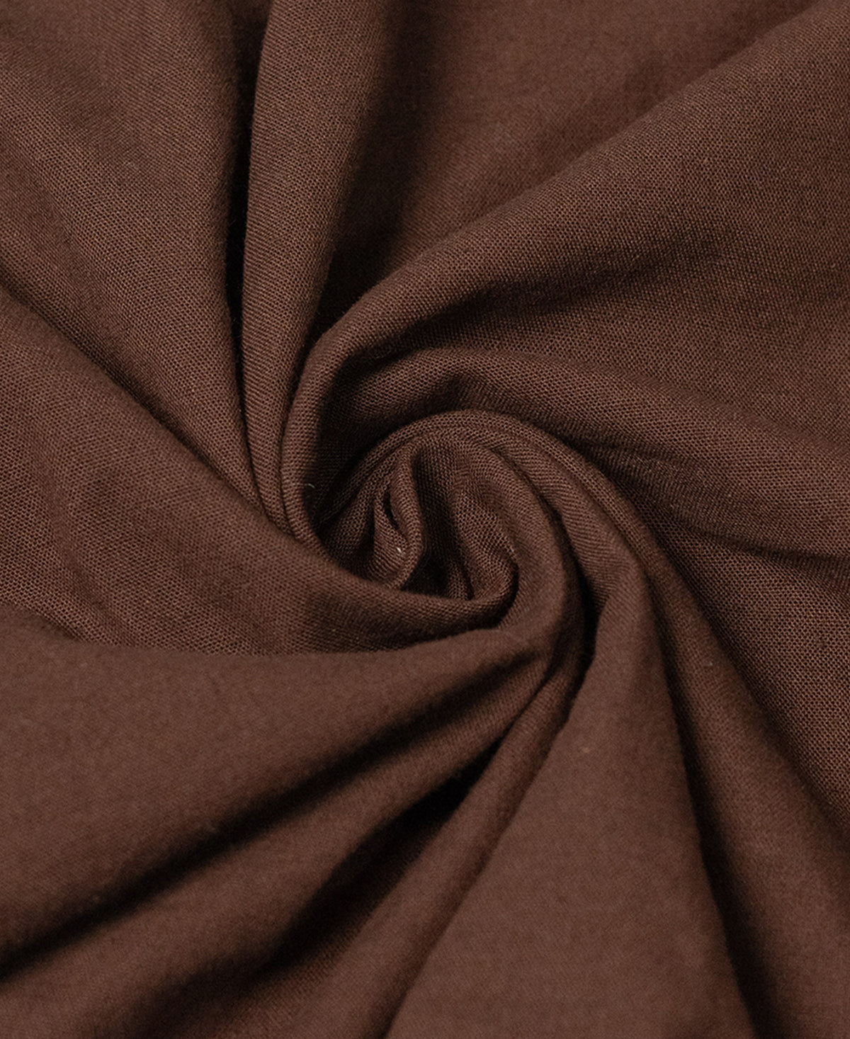 Brown Embroidered Linen Kurta Shirt