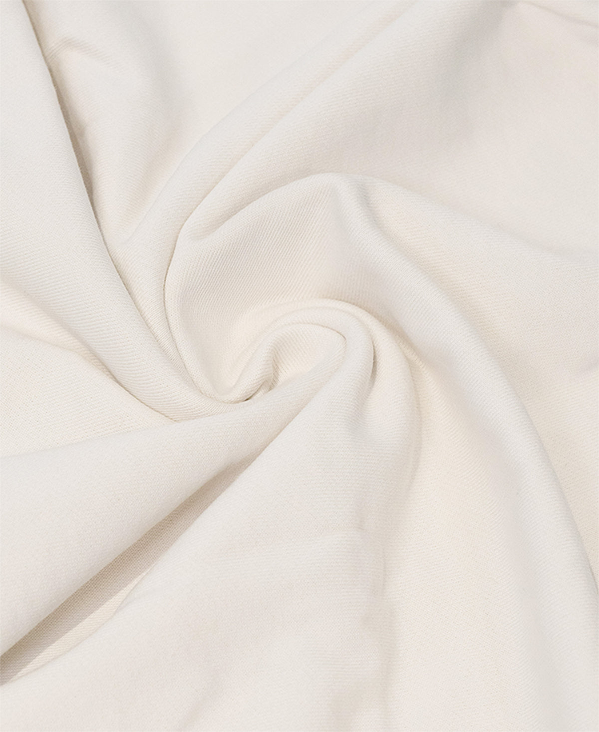 Cream Printed Zipper T-Shirt 100% Cotton