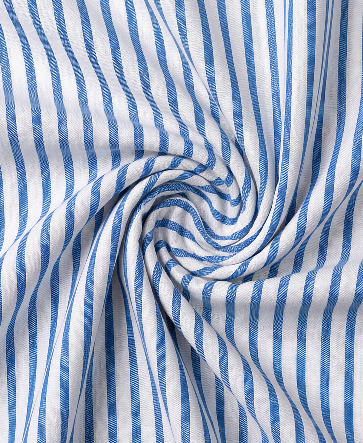 Blue Stripe Printed Cotton Shirt 100% Cotton