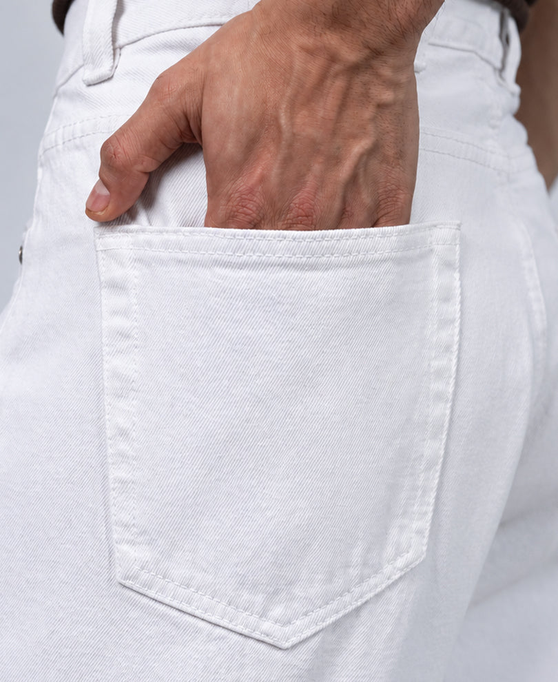 White Baggy Jeans