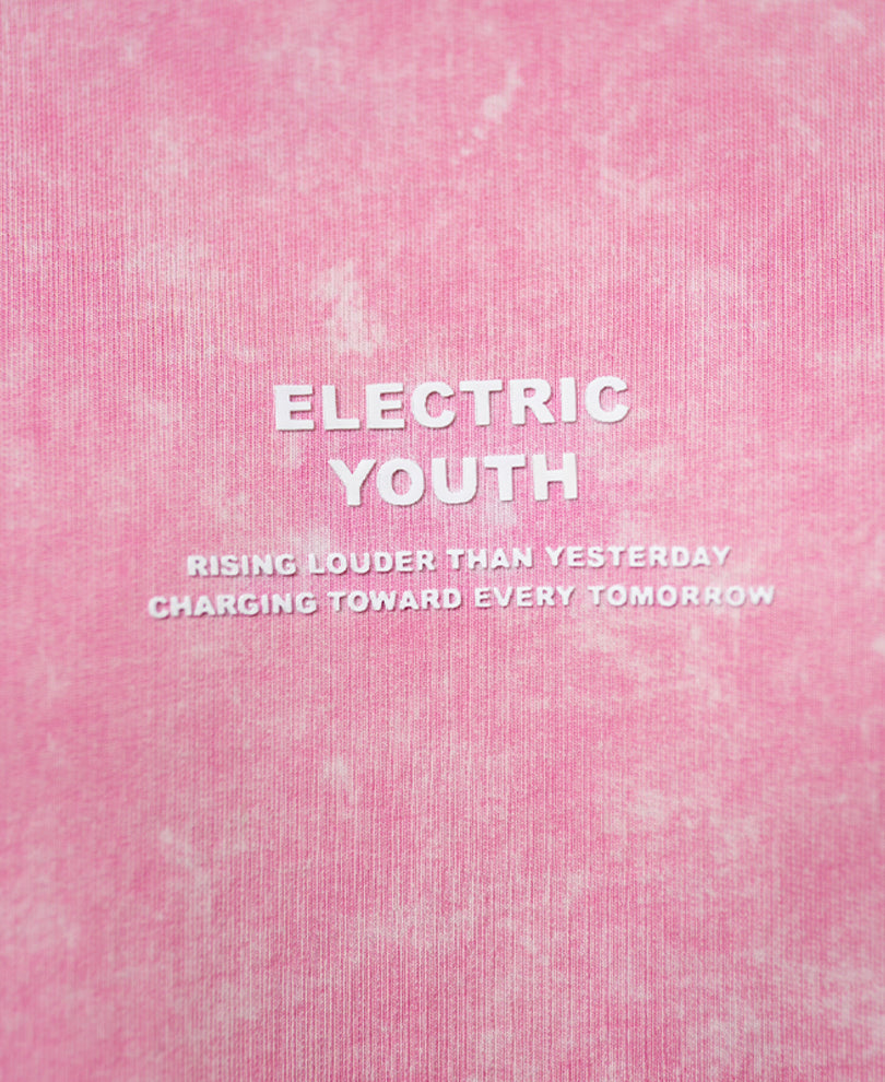 Pink Washed Oversize T-Shirt