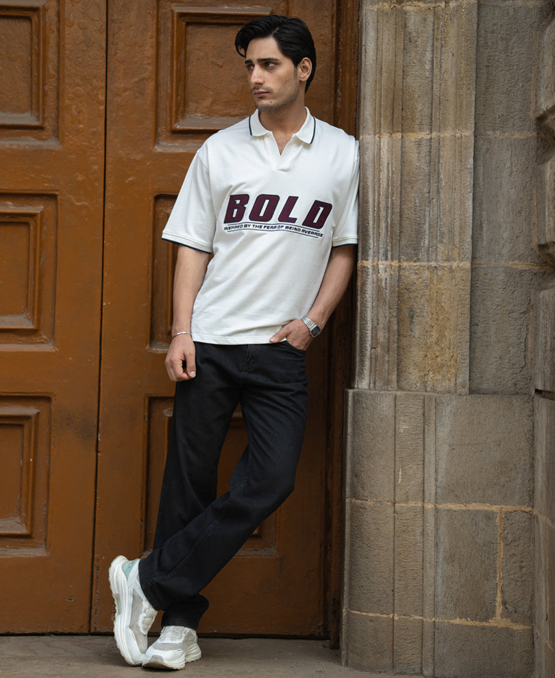 Off-White Applique T-Shirt.