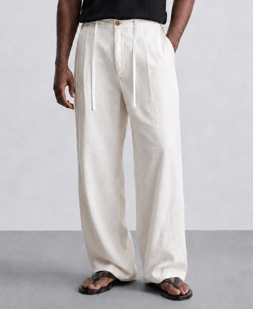 Natural Linen Trousers