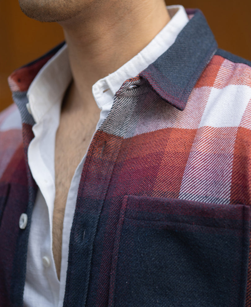 Multicolour Macro Checks Shirt.