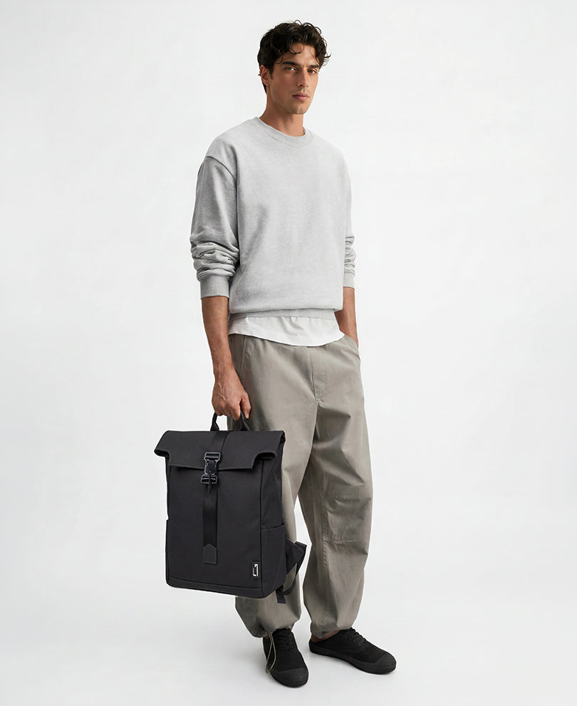 Black Technical Backpack