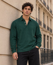 Pine Green Structured Kurta Shirt