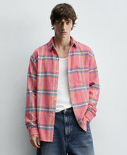 Pink Flannel Checks Shirt 100% Cotton