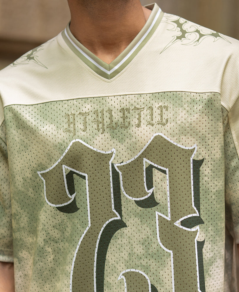 Sage Graphic Varsity T-Shirt