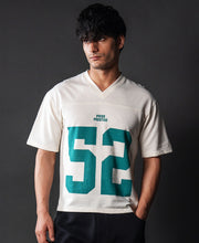 Cream Cotton Jersey T-Shirt.