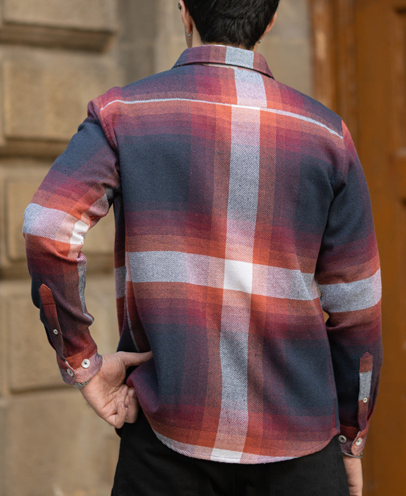 Multicolour Macro Checks Shirt.