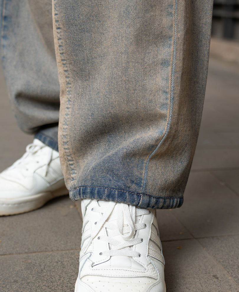 Blue Vintage Wash Jeans