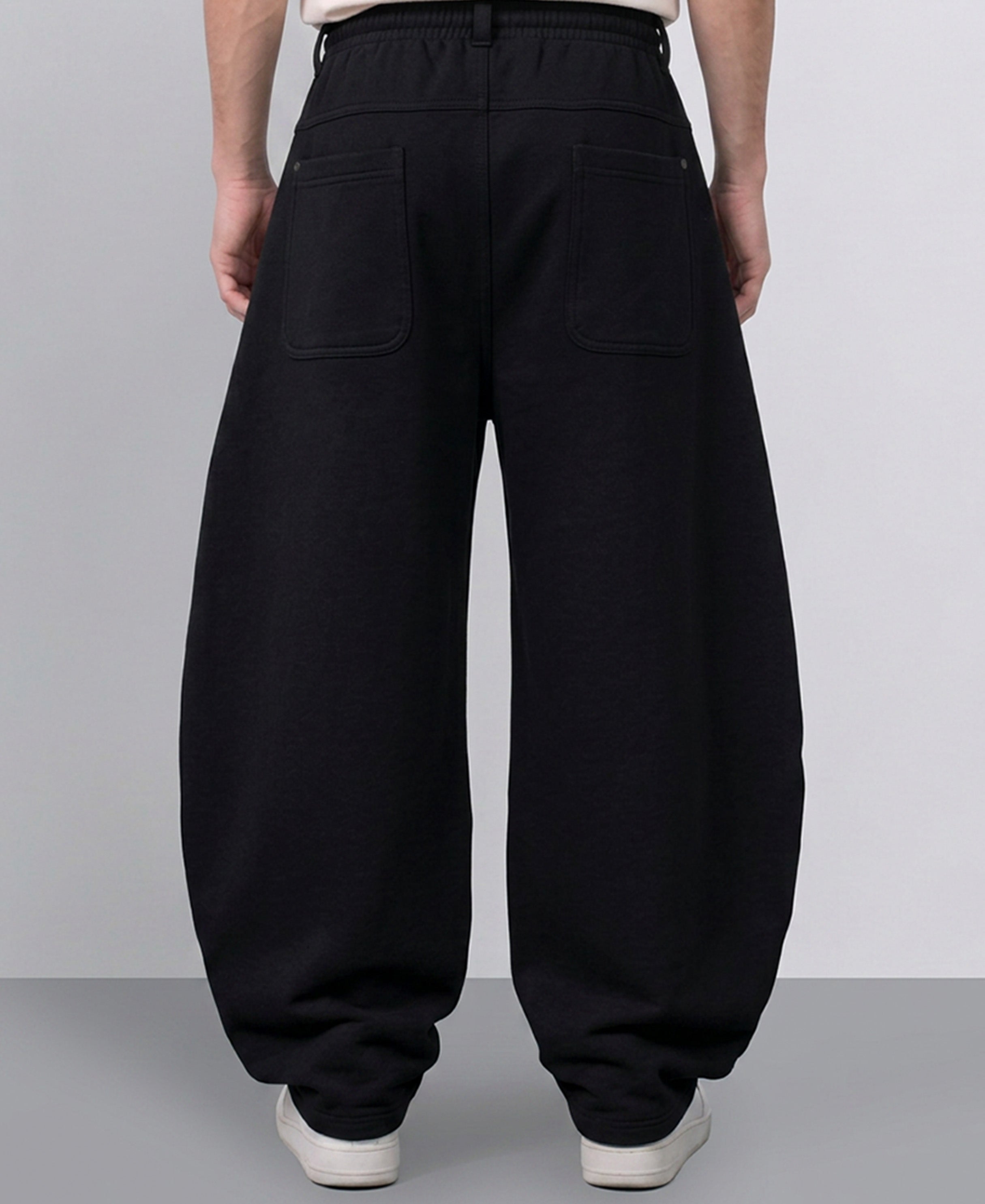 Black Carpenter Trackpants