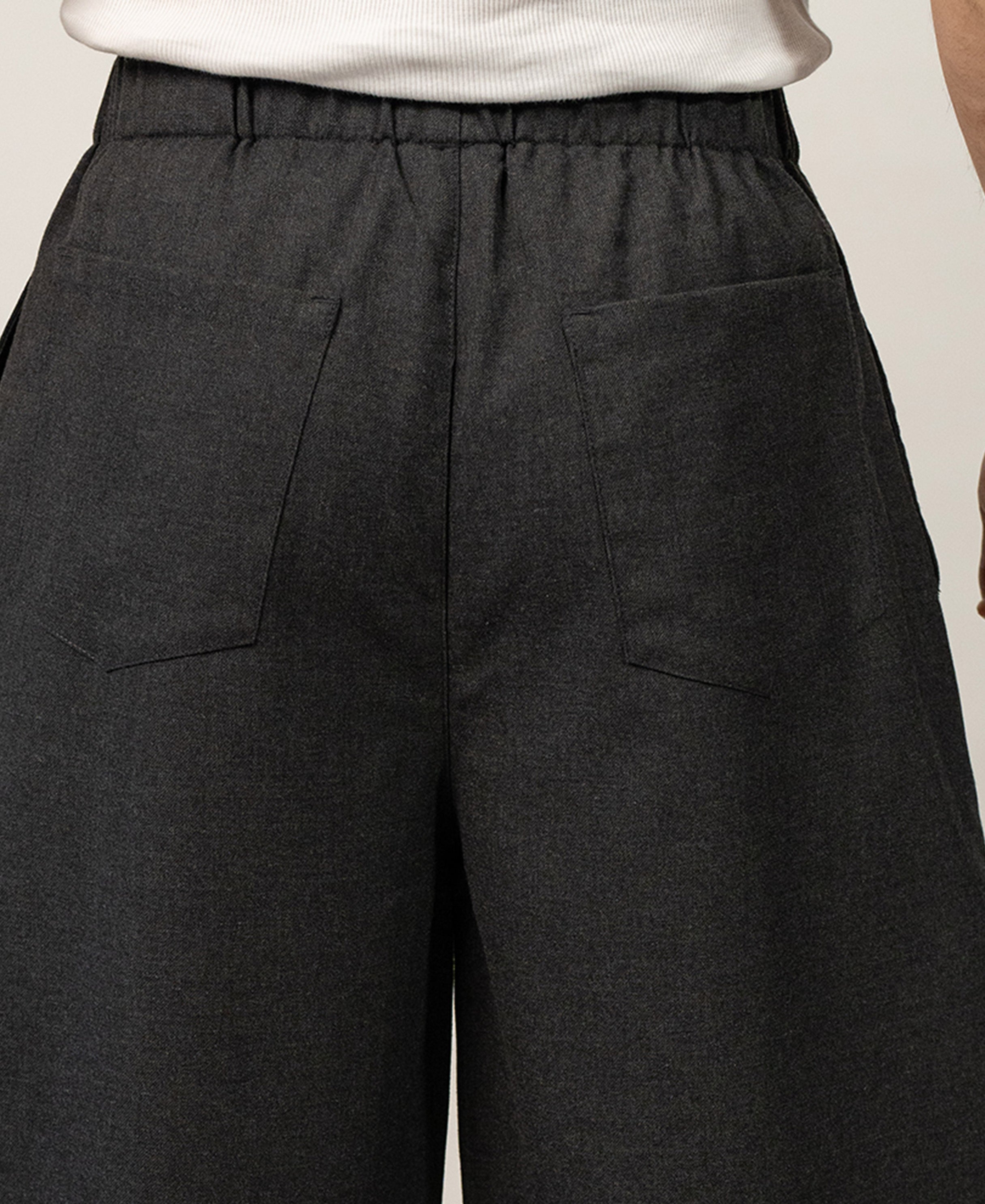 Grey Baggy Trousers
