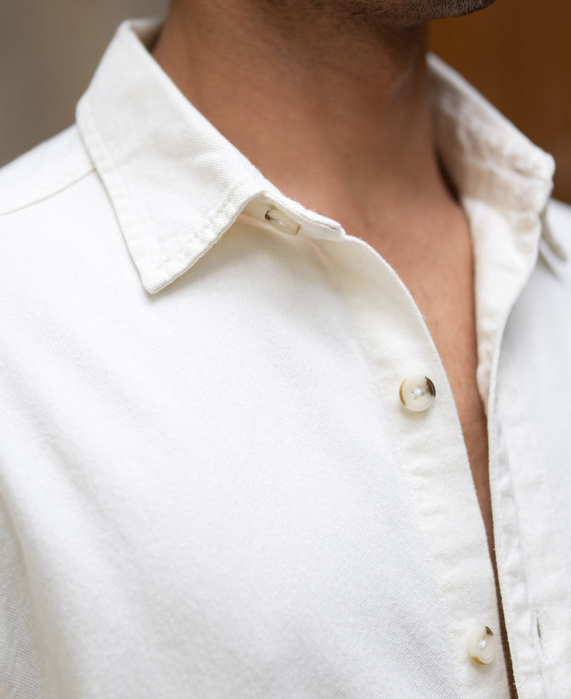 Off White Denim Shirt