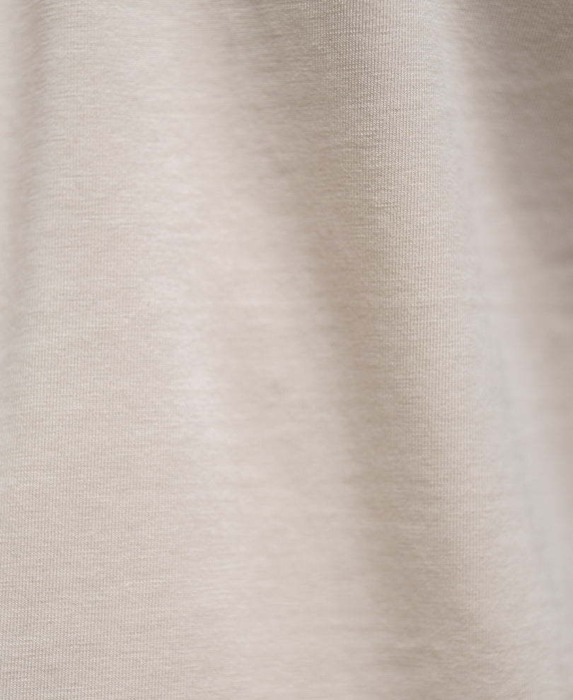 Beige Regular Fit Lightweight T-Shirt