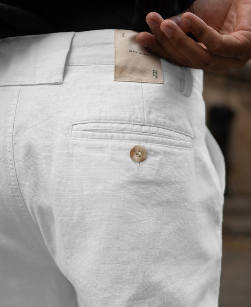 White Cotton Pant.