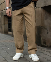 Beige Baggy Gurkha Trouser