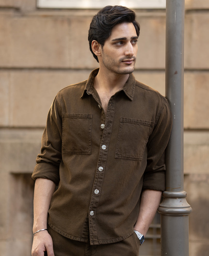 Brown Structured Co-ord Set.
