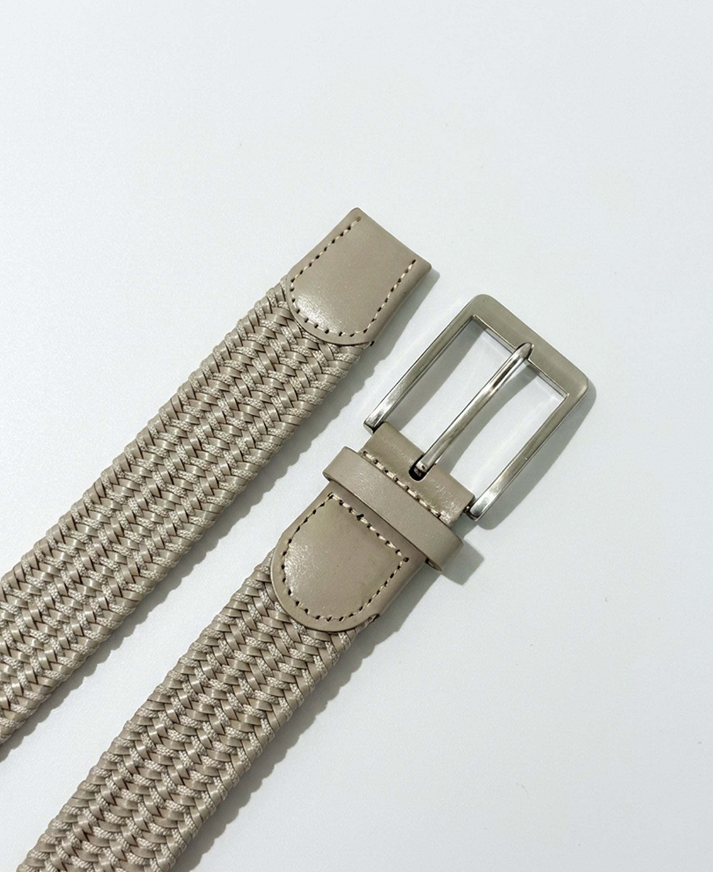 Cool Grey Casual Belt