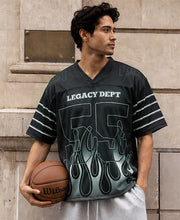Black Printed Jersey T-Shirt