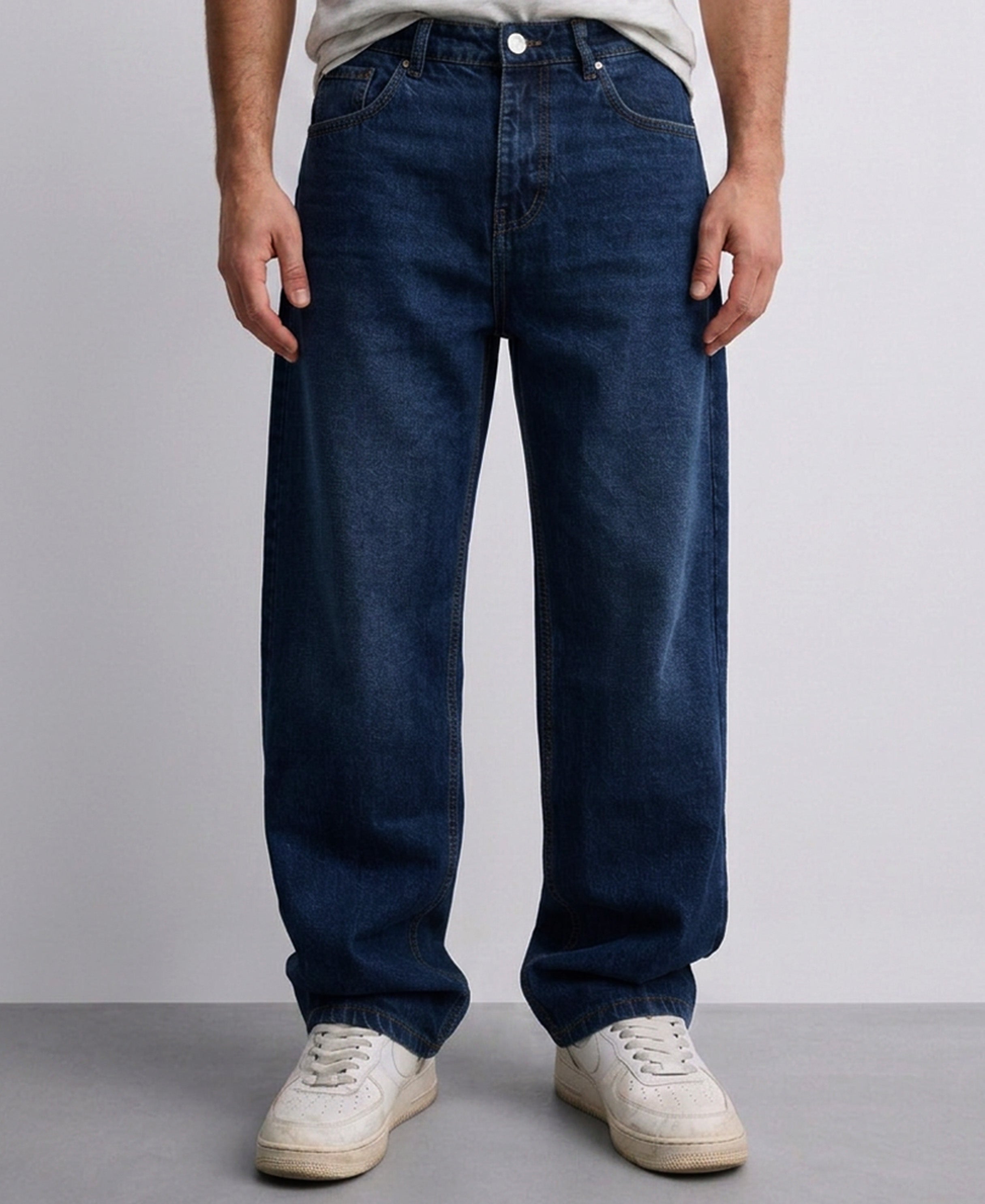 Baggy Fit Denim Jeans