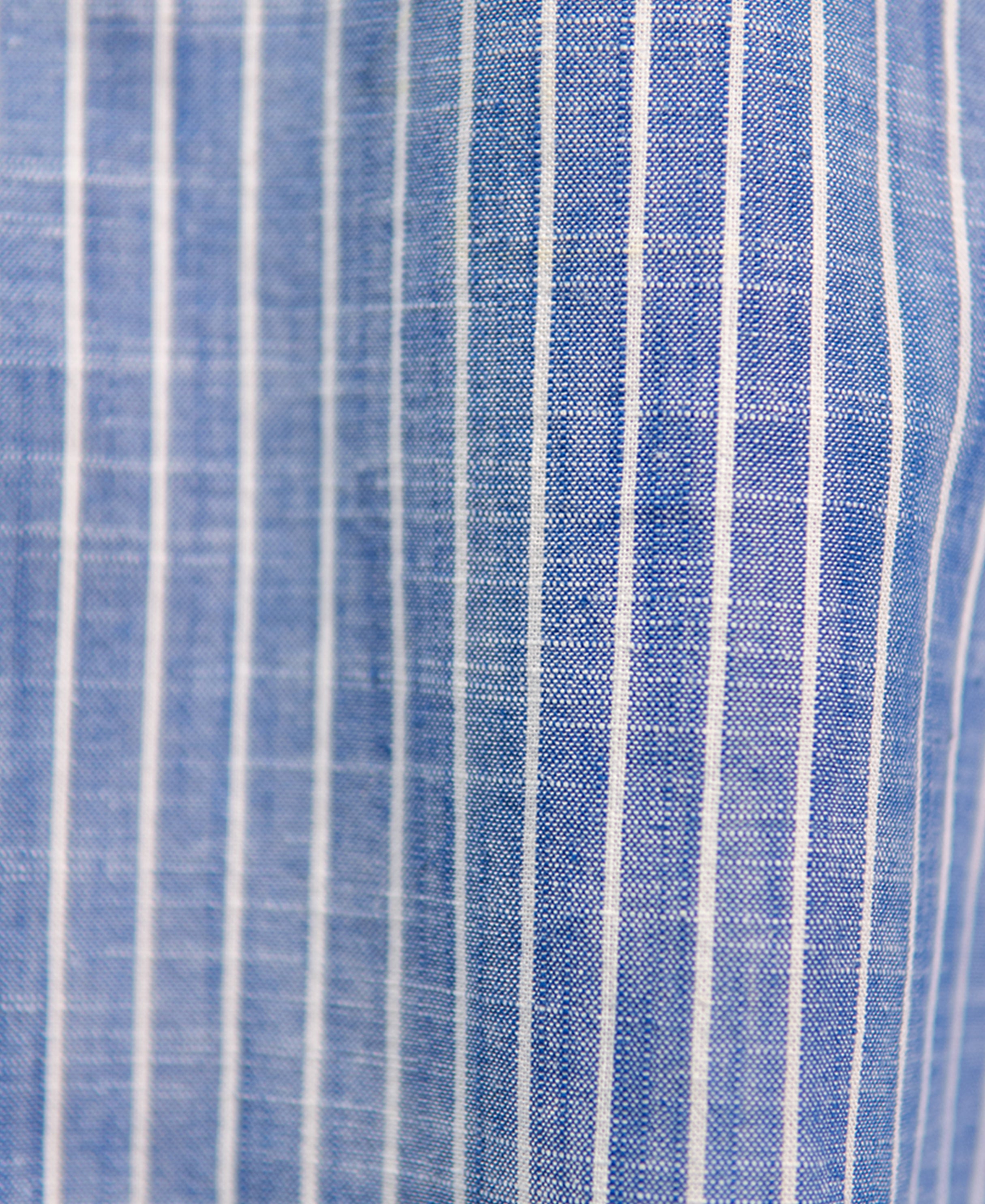 Blue Stripe Doctor Sleeve Shirt