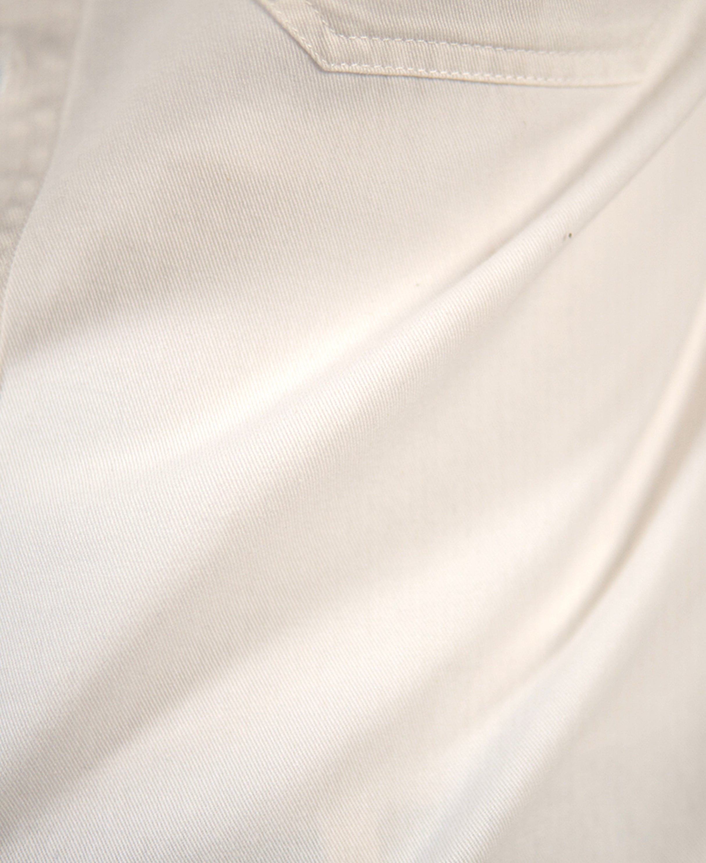 White Cotton Twill Shirt 100% Cotton