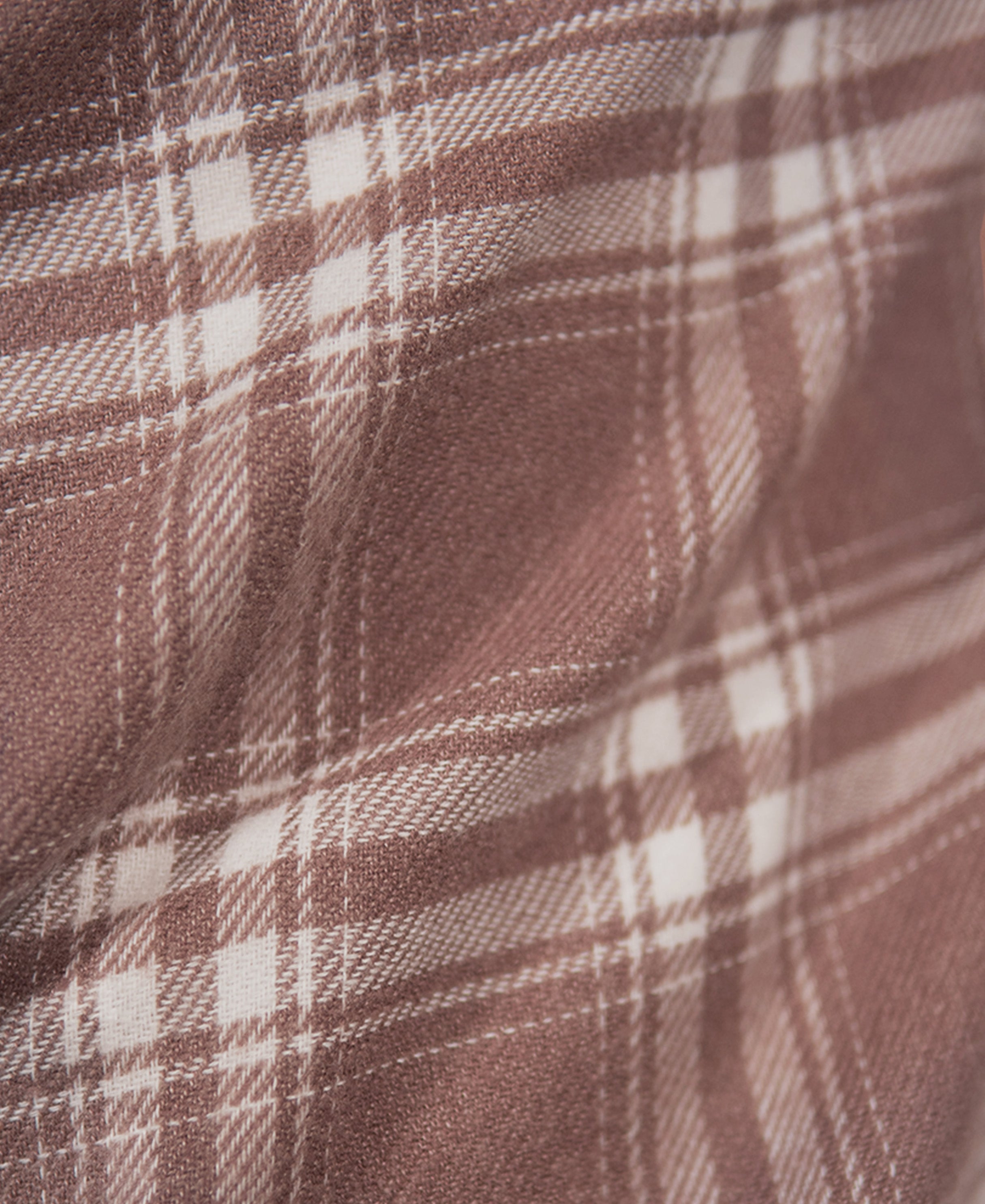 Light Brown Printed Checks Shirt 100% Cotton