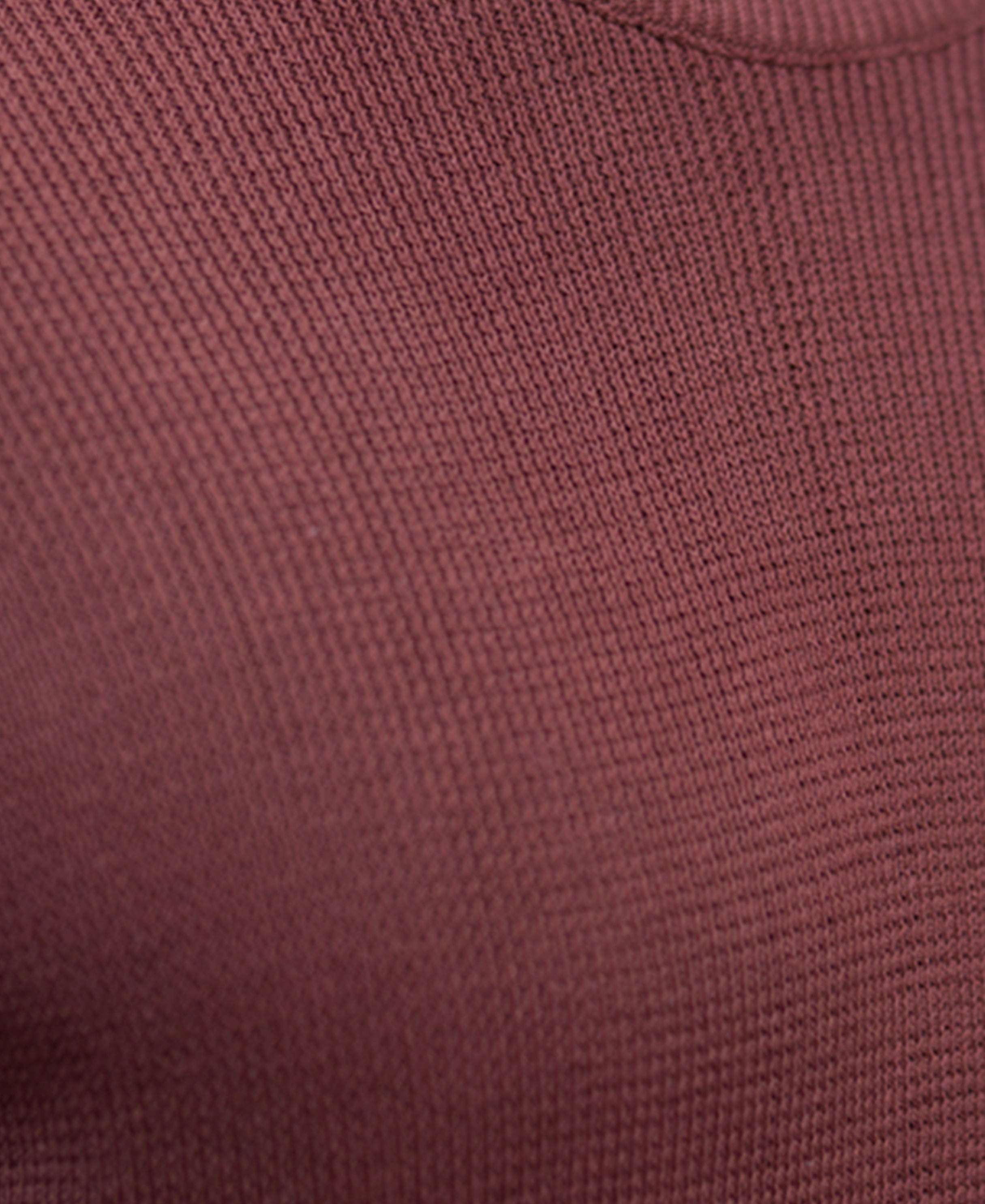 Rust Ombre Knit T-Shirt 100% Cotton