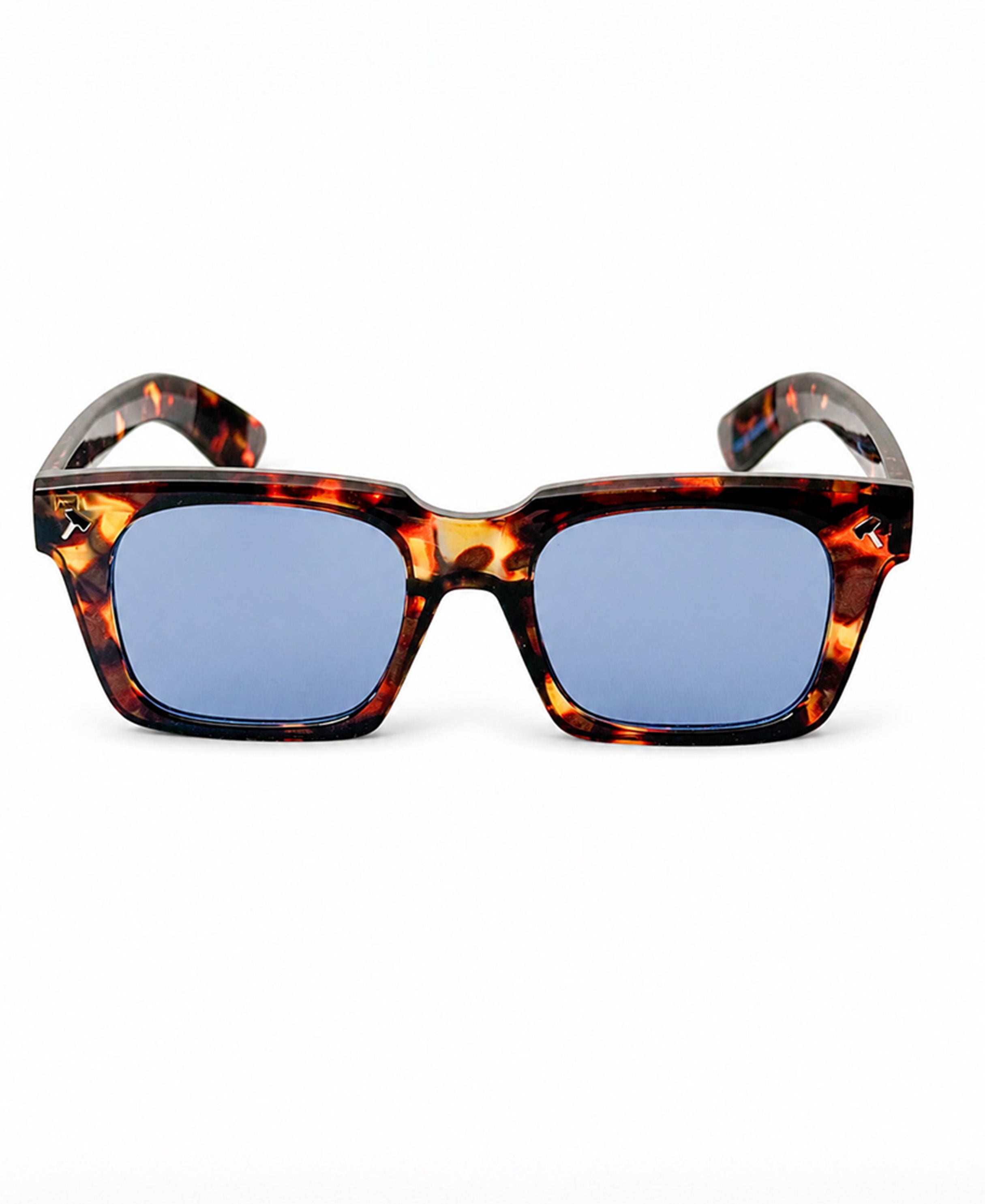Brown Rectangular Sunglasses