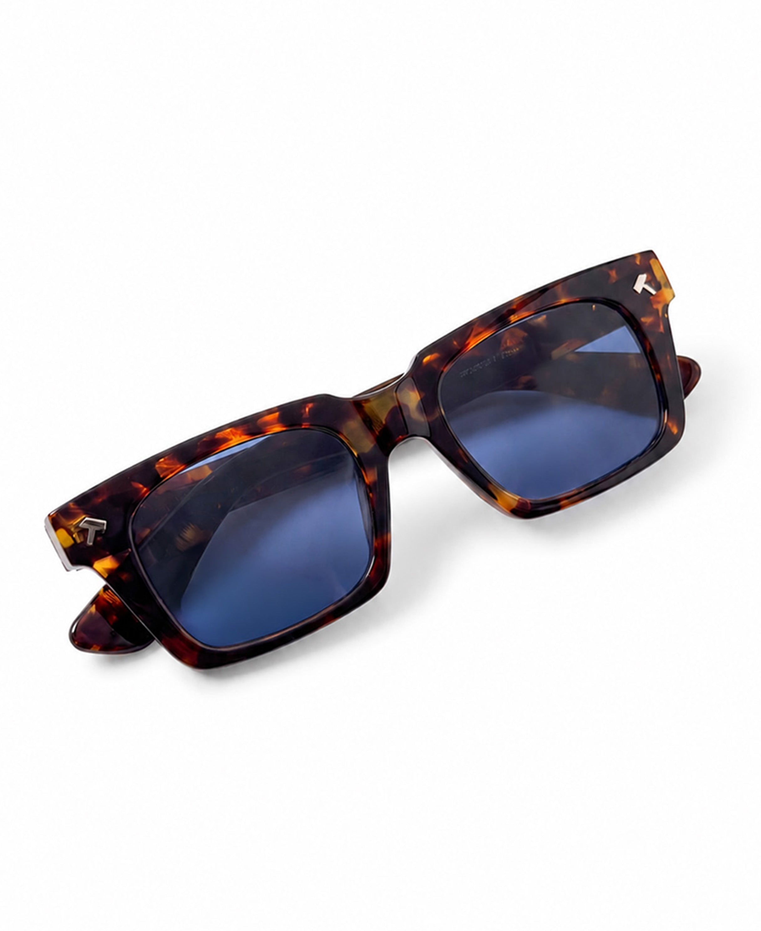 Brown Rectangular Sunglasses