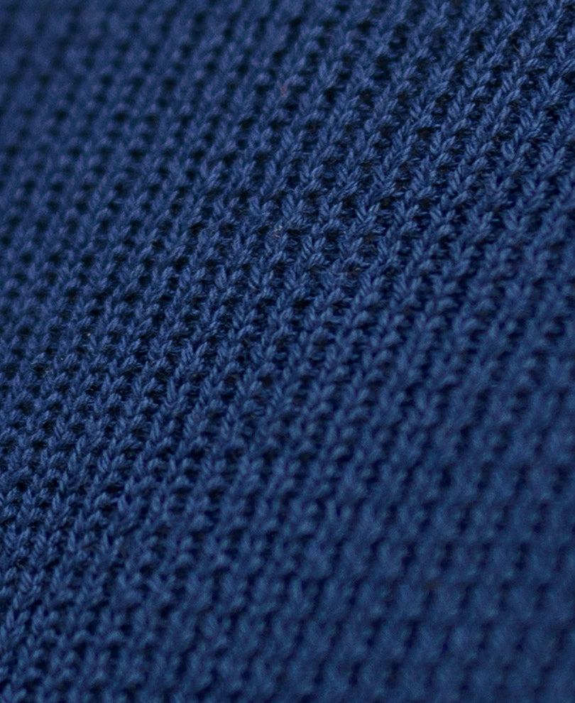 Navy Ombre Knit T-Shirt 100% Cotton