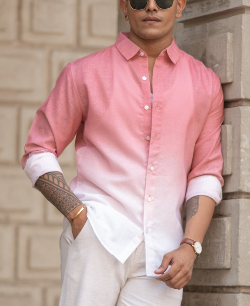 Coral Ombre Shirt.