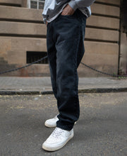Black Baggy Fit Denim Jeans.