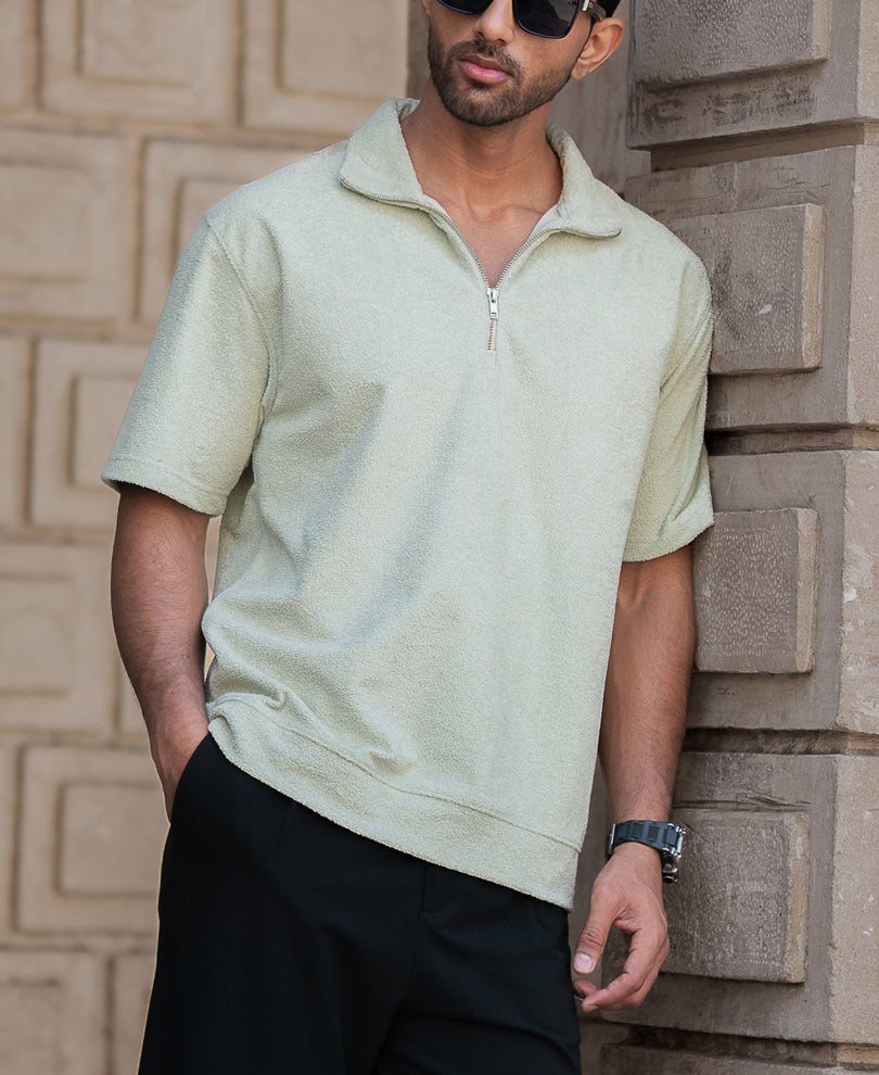 Pista Oversized Half Sleeves T-Shirt.