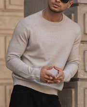 Grey Cotton Sweater.