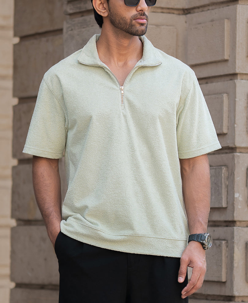 Pista Oversized Half Sleeves T-Shirt.
