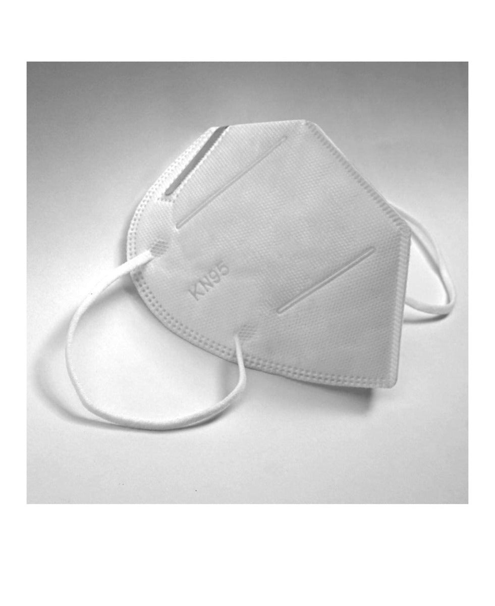 White Unisex N95 Mask.