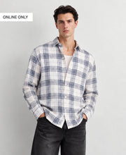 White Structured Checks Shirt