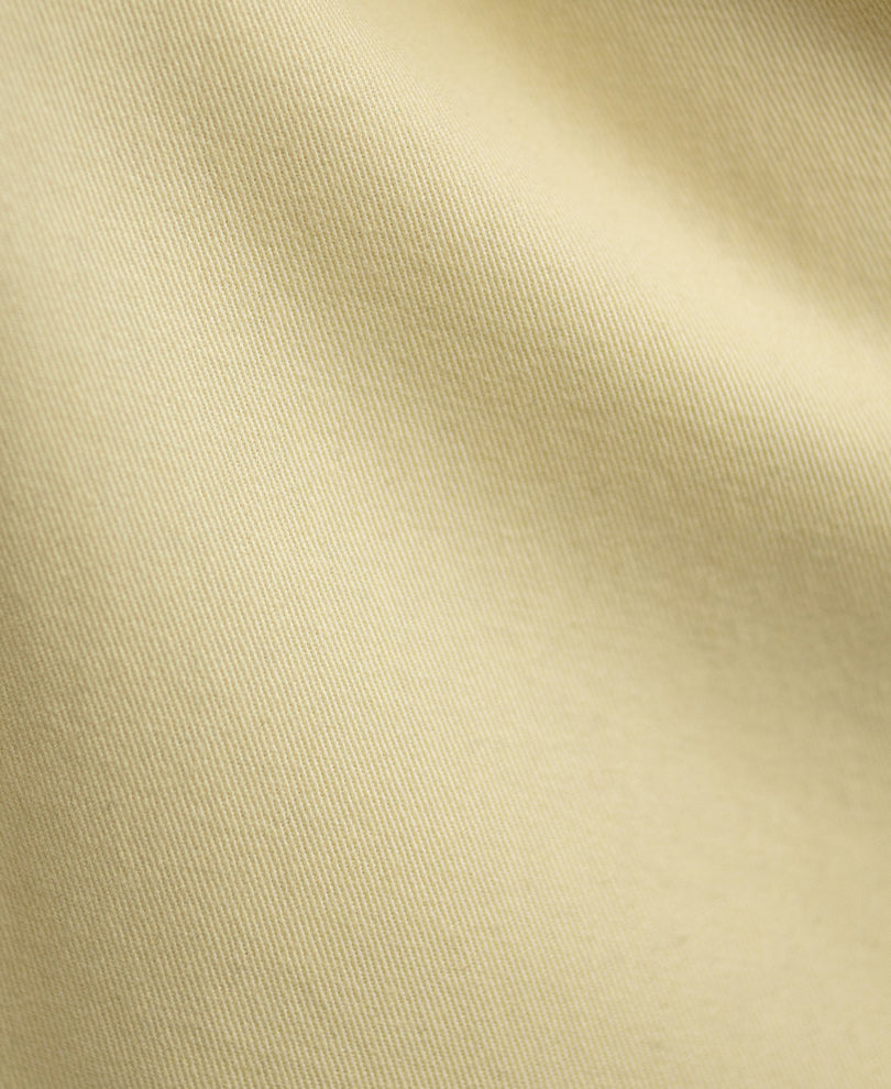 Butter Yellow Printed Overshirt 100% Cotton